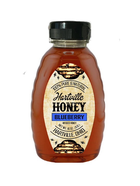 Blueberry Infused Honey - OHIO - 16 oz