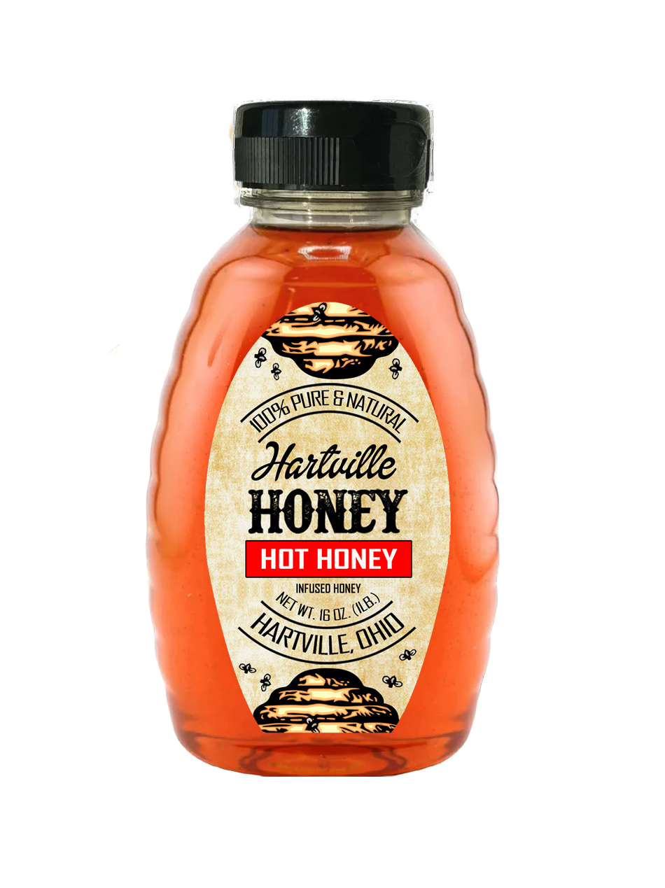 HOT HONEY Infused Honey - OHIO - 16 oz