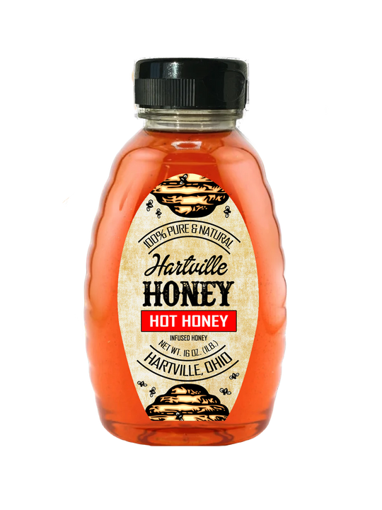 HOT HONEY Infused Honey - OHIO - 16 oz