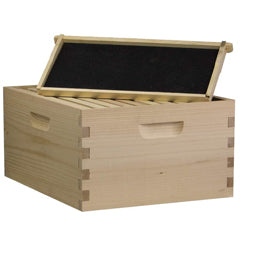 Deep Hive Body Kit w/Frames & Foundation - 10 Frame - Assembled